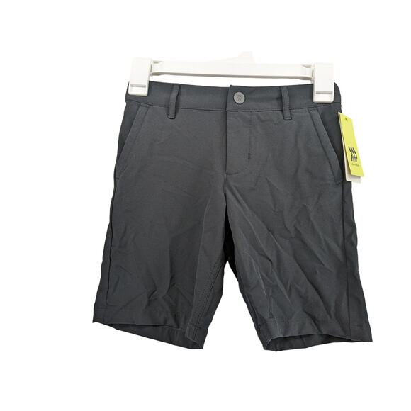 All in Motion Golf Shorts Boys 7 Black Athletic Sports‎ Stretch Quick Dry Staple - Picture 1 of 9